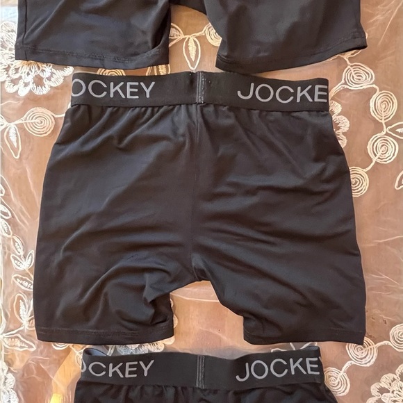 Sz SM Jockey/Hugo Boss Men's Black Boxer Briefs 2/Trio - Picture 7 of 9